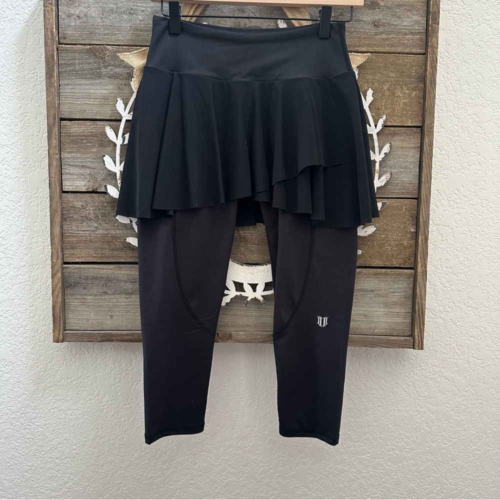 EleVen by Venus Williams Black‎ Skirted Leggings ladies size XS